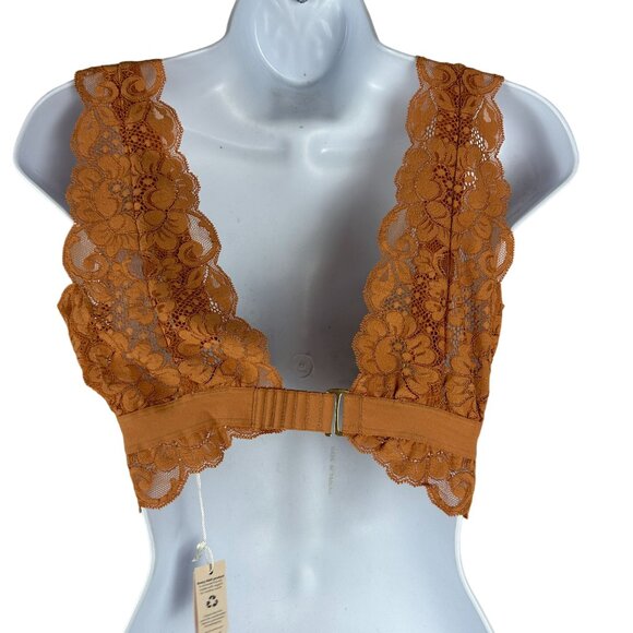 We Are HAH Got Ur Back Bra Brown Sugar Lace Size S - Picture 2 of 5